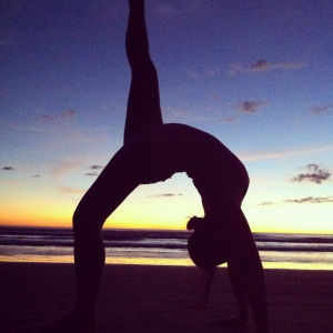 My yogi friend Stephanie and her beautiful form